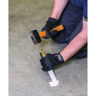 Sealey Scraper Set With Hammer Cap & Soft Grip Handles 3 Pieces Tool S0856 - 3