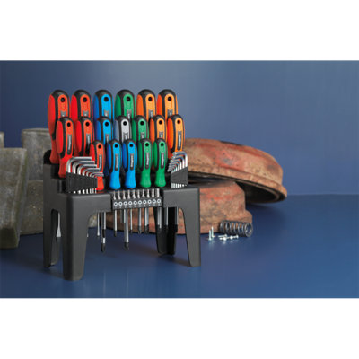 Sealey Screwdriver, Hex Key & Bit Set 44pc - S01090