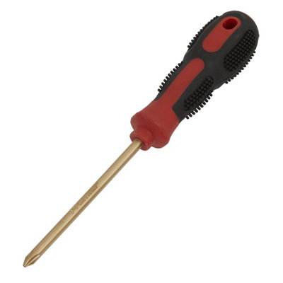 Sealey Screwdriver Phillips No.2 x 100mm - Non-Sparking