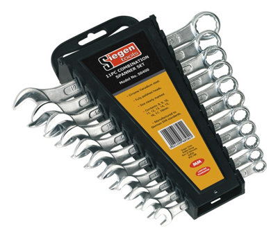 Sealey Siegen Combination Spanner Set 11pc S0400