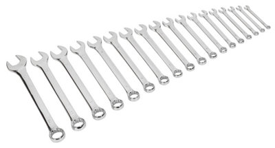Sealey Siegen Combination Spanner Set 18pc S01052