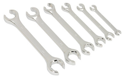 Sealey Siegen Flare Nut Spanner Set 6pc S0767