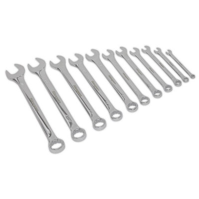 Sealey Siegen Imperial Combination Spanner Set 11pc S0857