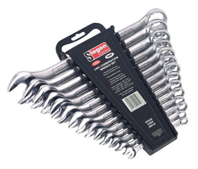 Sealey Siegen Imperial Combination Spanner Set 14pc S0714