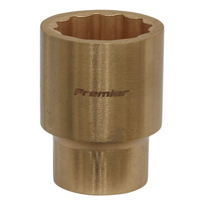 Sealey Socket 23mm 1/2" Square Drive Non-Sparking WallDrive 12 Point NS056