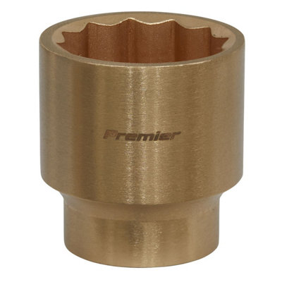Sealey Socket 32mm 1/2" Square Drive Non-Sparking WallDrive 12 Point NS062
