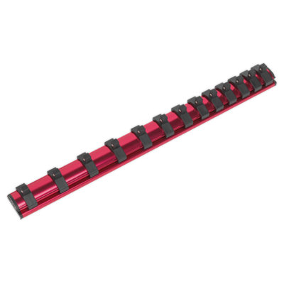 Sealey Socket Retaining Rail Magnetic 1/4