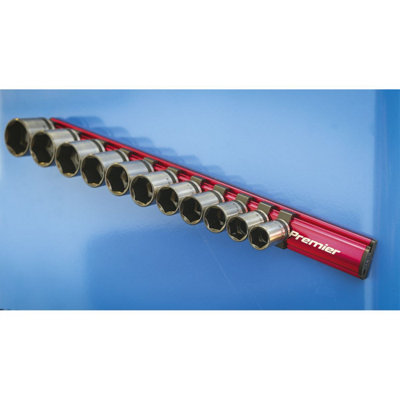 Sealey Socket Retaining Rail Magnetic 3/8