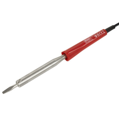 Sealey Soldering Iron With Cool Grip Handle 1.5m Cable 100W/230V Red SD100