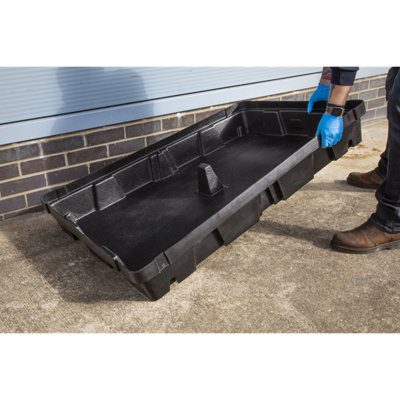 Sealey Spill Tray High-Density Polyethylene Lightweight 100L 100 Litres DRP100 - 7
