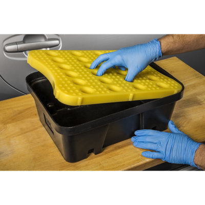 Sealey Spill Tray With Platform High-Density Polyethylene 10L 10 Litres DRP29 - 3