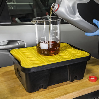Sealey Spill Tray With Platform High-Density Polyethylene 10L 10 Litres DRP29 - 6
