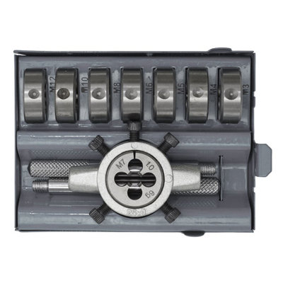 Sealey Split Die Set With Retention Screws and Steel Knurled Handles ...