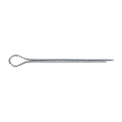 Sealey Split Pin 1.6 x 25mm Zinc Plated Steel Metric - Pack of 100 Pieces SPI100