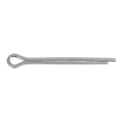 Sealey Split Pin 2.4 x 25mm Zinc Plated Steel Metric - Pack of 100 Pieces SPI102