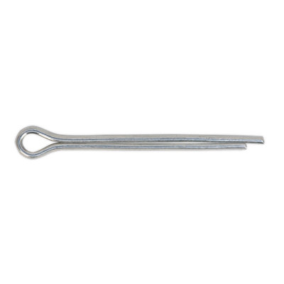 Sealey Split Pin 2.4 x 38mm Zinc Plated Steel Metric - Pack of 100 Pieces SPI103