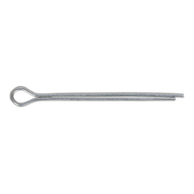 Sealey Split Pin 2.8 x 38mm Zinc Plated Steel Metric - Pack of 100 Pieces SPI104