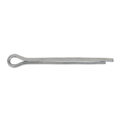 Sealey Split Pin 3.2 x 38mm Zinc Plated Steel Metric - Pack of 100 Pieces SPI105