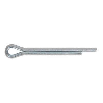 Sealey Split Pin 3.6 x 38mm Zinc Plated Steel Metric - Pack of 100 Pieces SPI106