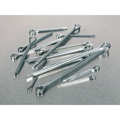 Sealey Split Pin Assortment 555 Pieces Small Sizes Imperial & Metric ...