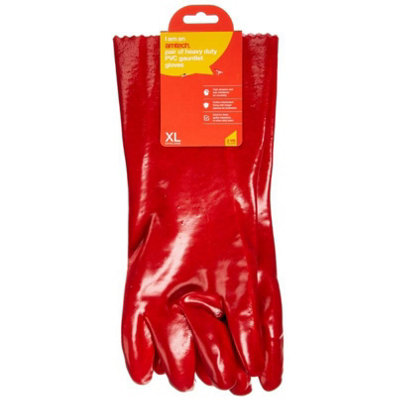 Sealey SSP32 PVC Chemical Handling Gauntlets 355mm
