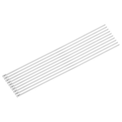Sealey Stainless Steel Cable Ties 200mm x 4.6mm Pack of 100 Pieces CTSS200