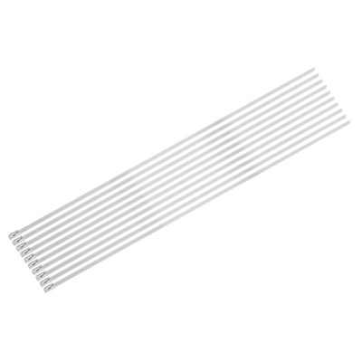 Sealey Stainless Steel Cable Ties 400mm x 4.6mm Pack of 100 Pieces CTSS400