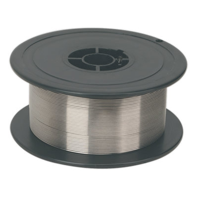 Sealey Stainless Steel MIG Welding Wire 1.0kg 0.8mm 308(S)93 Grade MIG/1K/SS08