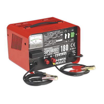Sealey Starter/Charger 180/40A 12/24V 230V SUPERBOOST180