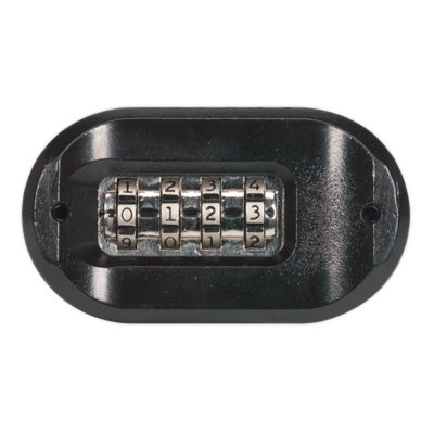 Sealey Steel Body Combination Versatile Keyless Padlock 62mm Heavy Duty PL603 - 7