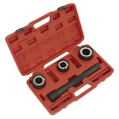 Sealey Steering Rack Knuckle Tool Set Three Interchangeable Heads 4 Pcs VS4003