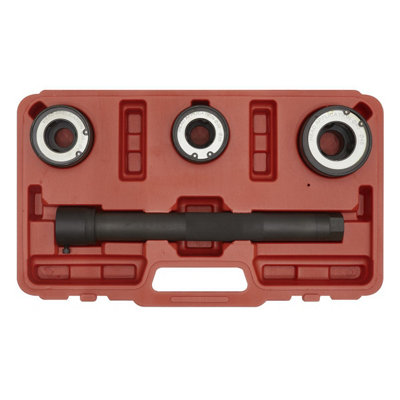 Sealey Steering Rack Knuckle Tool Set Three Interchangeable Heads 4 Pcs VS4003
