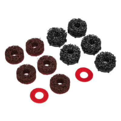 Sealey Stud Hub Cleaner Pads For VS8002 Tool - Pack of 12 Pieces VS8002A