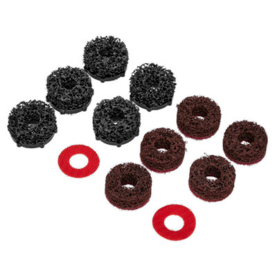 Sealey Stud Hub Cleaner Pads For VS8002 Tool - Pack of 12 Pieces VS8002A