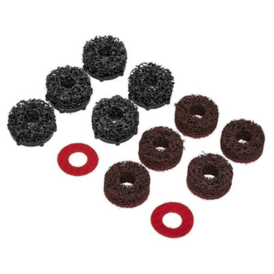 Sealey Stud Hub Cleaner Pads For VS8002 Tool - Pack of 12 Pieces VS8002A