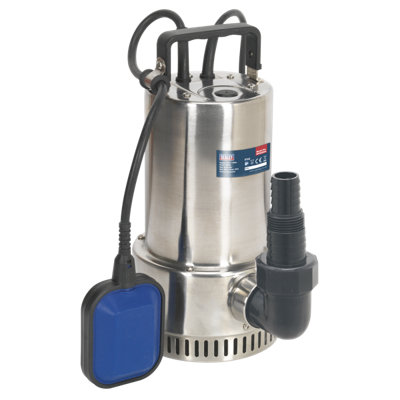 Sealey Submersible Stainless Water Pump Automatic 250 Litres/min 230V WPS250A