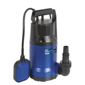 Sealey Submersible Water Pump Automatic 250 Litres/min 230V - Blue/Black WPC250A