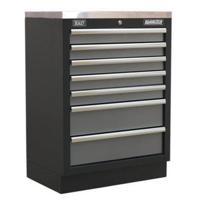 Sealey Superline Pro 2.04m Tool Storage System Pressed Wood Worktop ...