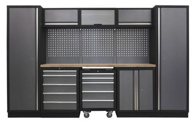 Sealey Superline Pro Modular Storage System Pressed Wood Worktop APMSSTACK03W