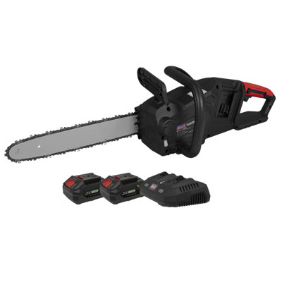 Sealey SV20 Series Chainsaw Kit 2x20V 4Ah 35cm Bar Heavy Duty CP40VCSKIT