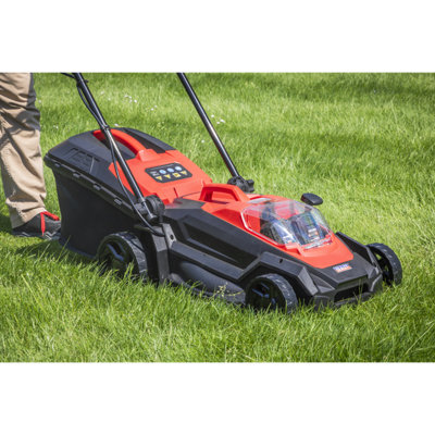 Sealey SV20 Series Cordless Lawn Mower 40V 40cm 20L Bag Body Only CP40VLM - 6
