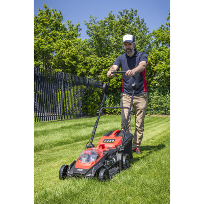 Sealey SV20 Series Cordless Lawn Mower 40V 40cm 20L Bag Body Only CP40VLM - 7