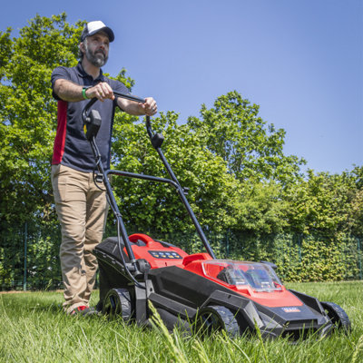 Sealey SV20 Series Cordless Lawn Mower 40V 40cm 20L Bag Body Only CP40VLM - 8