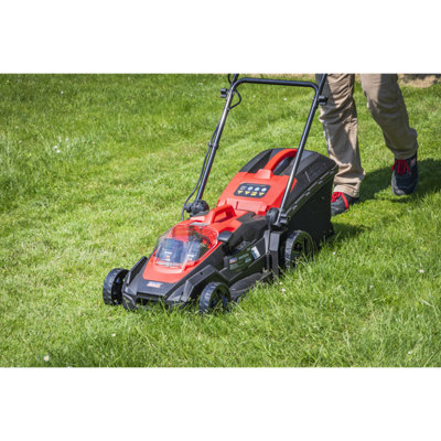 Sealey SV20 Series Cordless Lawn Mower Kit 40V 4Ah 40cm 40L Bag CP40VLMKIT - 7