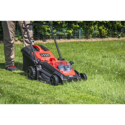 Sealey SV20 Series Cordless Lawn Mower Kit 40V 4Ah 40cm 40L Bag CP40VLMKIT - 8