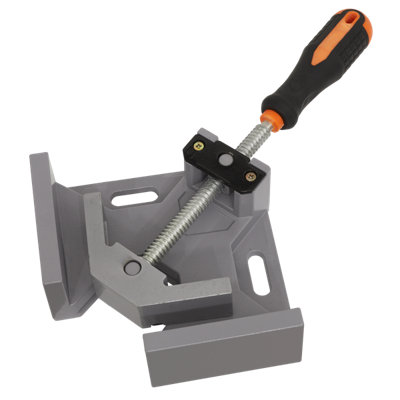 Sealey Swing Jaw Corner Clamp 95mm Width 68mm Opening Aluminium Casting RC70
