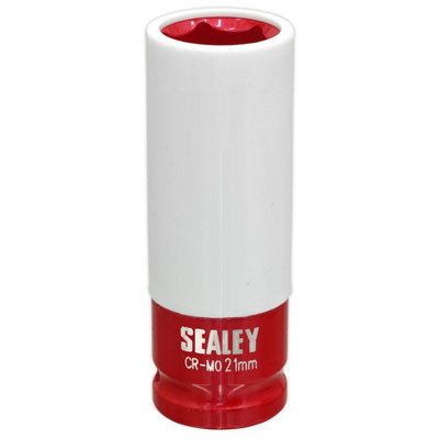 Sealey SX03021 Alloy Wheel Impact Socket 1/2"Sq Drive 21mm