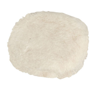 Sealey Tie Cord Polishing Bonnet 100% Pure New Wool Pile 180mm ER/MS/66