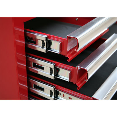 Sealey Tool Chest Combination 14 Drawers Red 1179 Pieces Tool Kit SPTCOMBO1 - 7