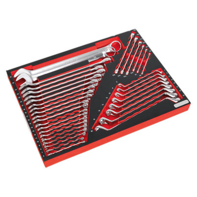 Sealey Tool Chest14 Drawer Ball Bearing Slides Red 446 Pcs Tool Kit TBTPCOMBO1 - 3